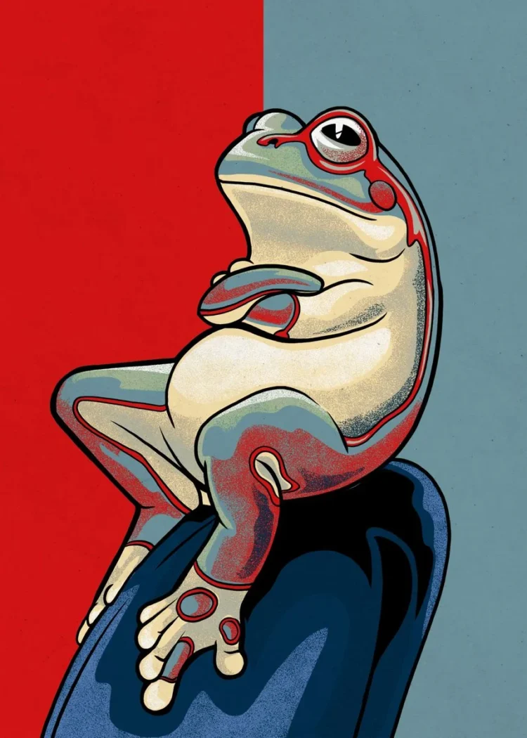 : "Croaking Laughter: Exploring the Ribbiting World of Frog Memes"
