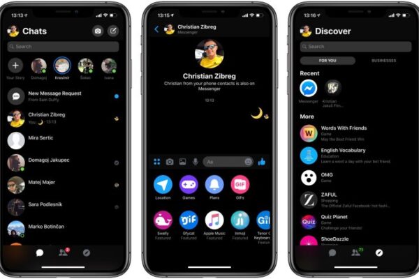 Dark Mode Tinder